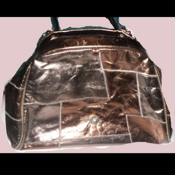 PURSE. PARIS OF NEW YORK. VINTAGE. METALLICS - Picture 2 of 5